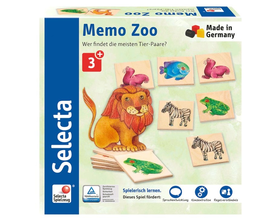 Co-Operative And Board Games | Selecta Co-Operative And Board Games Selecta Memo Zoo