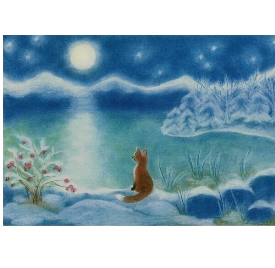 Postcards & Posters | Seccorell Postcards & Posters Seccorell Postcard Fox In Winter