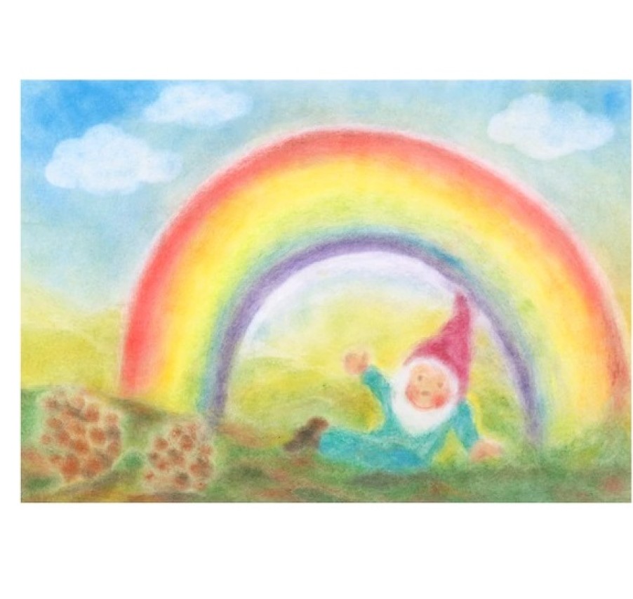 Postcards & Posters | Seccorell Postcards & Posters Seccorell Postcard Rainbow Gnome