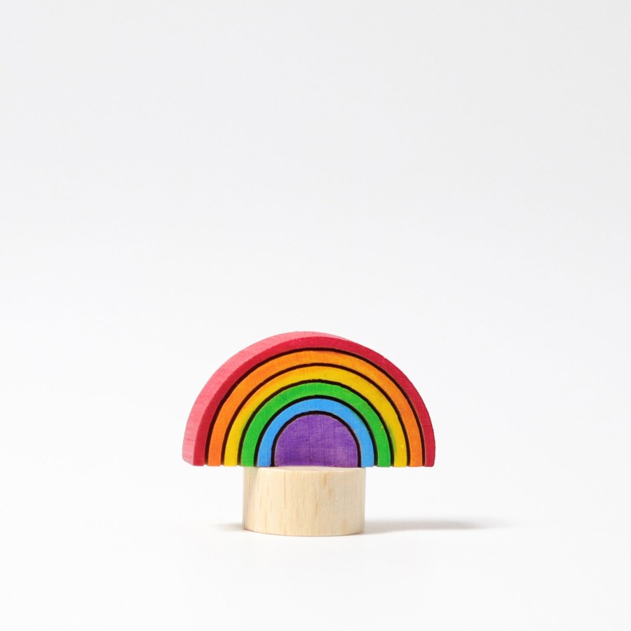 Grimm'S Birthday Rings & Decorations | Grimm’s Wooden Toys Grimm'S Birthday Rings & Decorations Grimm'S Rainbow Decoration