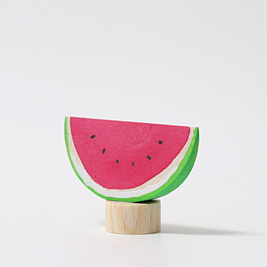 Grimm'S Birthday Rings & Decorations | Grimm’s Wooden Toys Grimm'S Birthday Rings & Decorations Grimm'S Watermelon Decoration