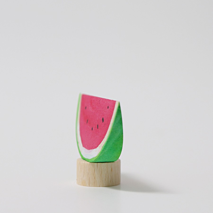 Grimm'S Birthday Rings & Decorations | Grimm’s Wooden Toys Grimm'S Birthday Rings & Decorations Grimm'S Watermelon Decoration