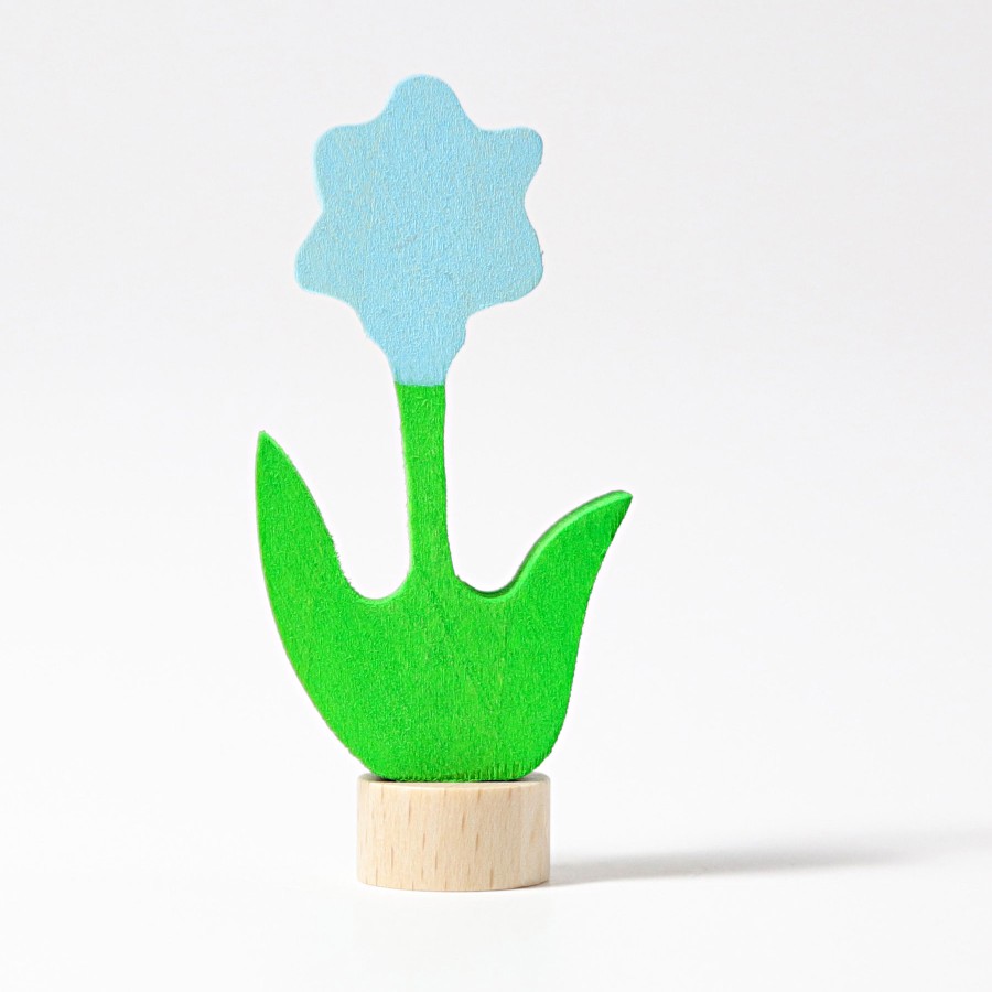 Easter | Grimm’s Wooden Toys Easter Grimm'S Flower Decoration, Blue