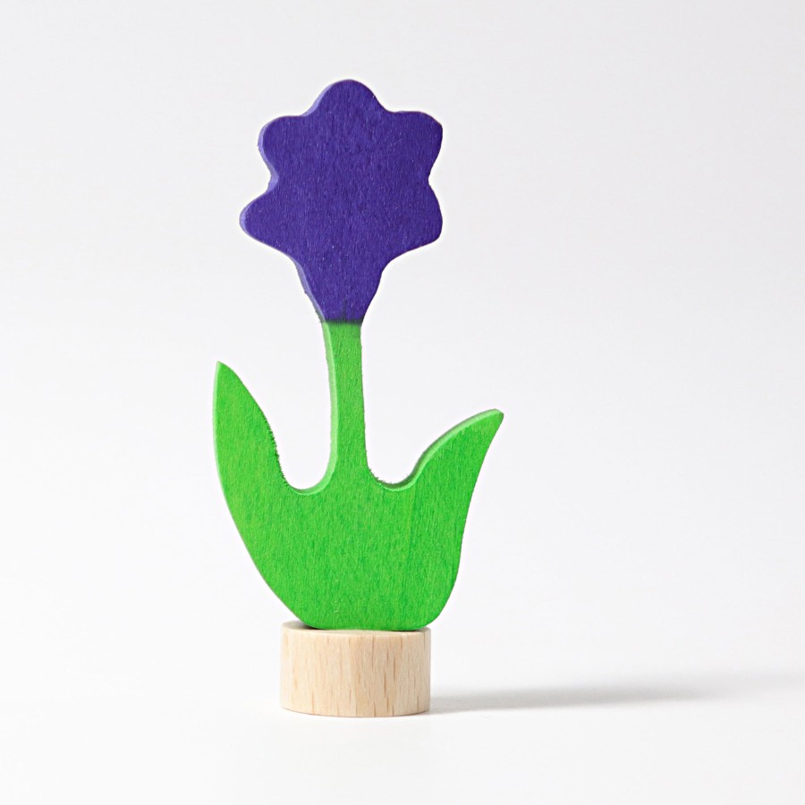 Easter | Grimm’s Wooden Toys Easter Grimm'S Flower Decoration, Purple