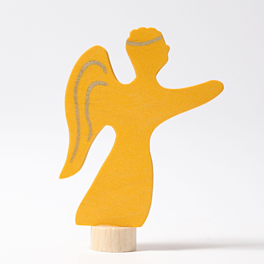 Advent & Christmas | Grimm’s Wooden Toys Advent & Christmas Grimm'S Angel Decoration