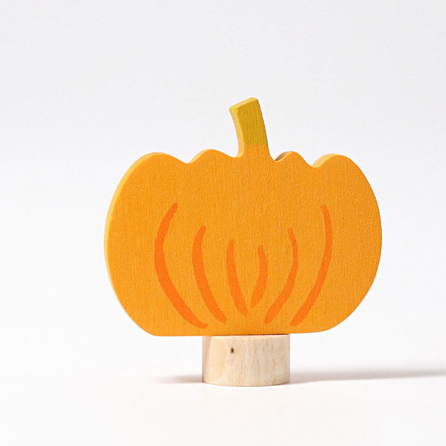 Grimm'S Birthday Rings & Decorations | Grimm’s Wooden Toys Grimm'S Birthday Rings & Decorations Grimm'S Pumpkin Decoration