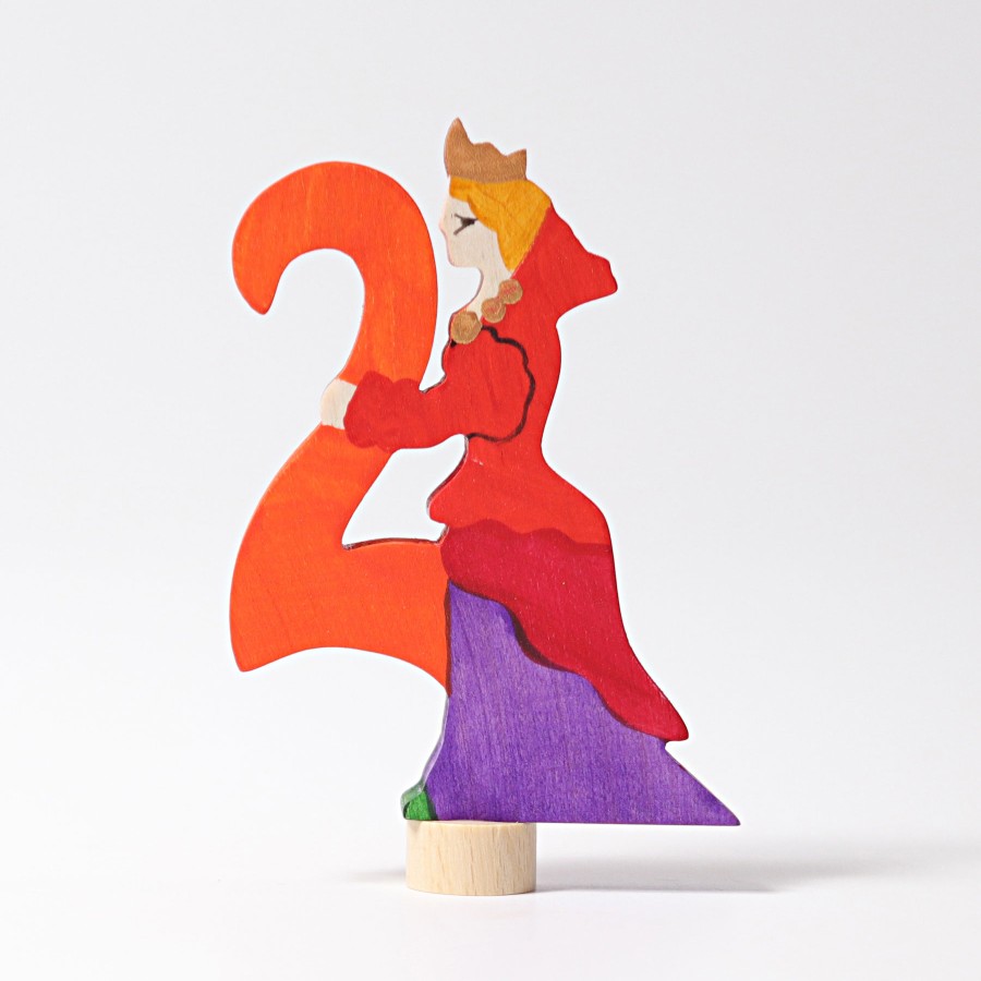 Grimm'S Birthday Rings & Decorations | Grimm’s Wooden Toys Grimm'S Birthday Rings & Decorations Grimm'S Fairy Figure 2 Decoration