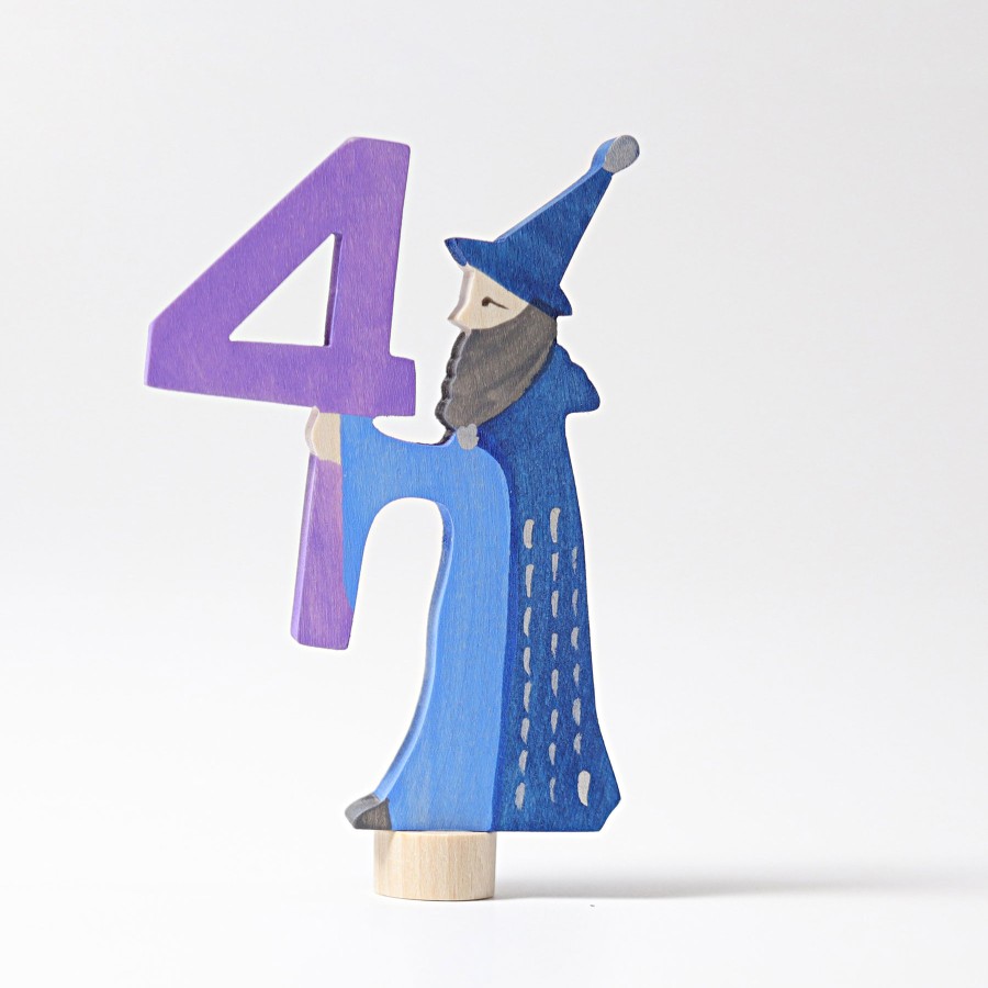 Grimm'S Birthday Rings & Decorations | Grimm’s Wooden Toys Grimm'S Birthday Rings & Decorations Grimm'S Fairy Figure 4 Decoration