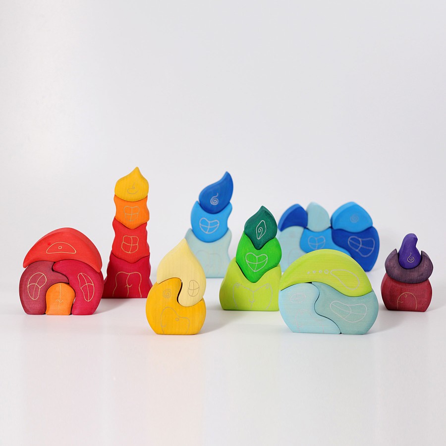 Grimm'S Rainbows & Creative Play | Grimm’s Wooden Toys Grimm'S Rainbows & Creative Play Grimm'S Gnome House