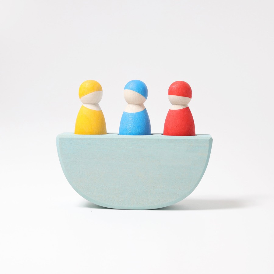 My First Grimm'S | Grimm’s Wooden Toys My First Grimm'S Grimm'S 3 In A Boat