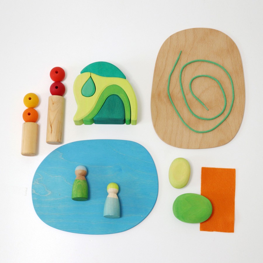 Loose Parts Play | Grimm’s Wooden Toys Loose Parts Play Grimm'S Small World Play In The Woods