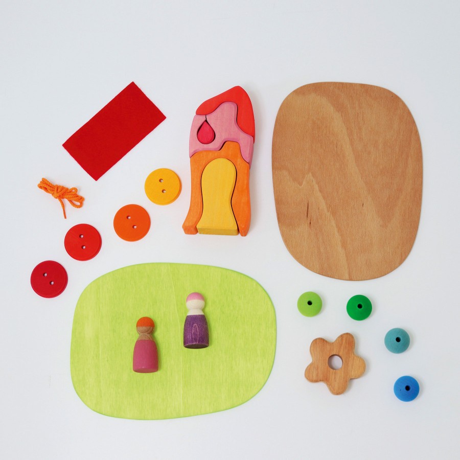 Loose Parts Play | Grimm’s Wooden Toys Loose Parts Play Grimm'S Small World Play Down By The Meadow