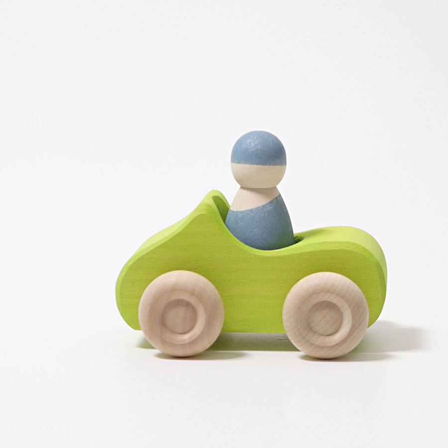 Wooden Cars: Grimm'S | Grimm’s Wooden Toys Wooden Cars: Grimm'S Grimm'S Convertible Green