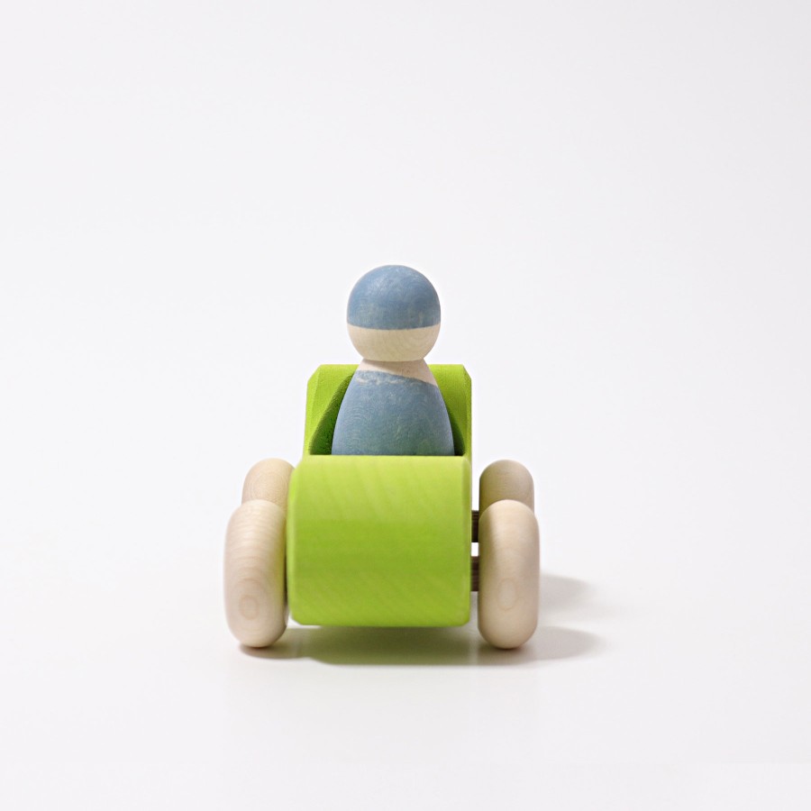 Wooden Cars: Grimm'S | Grimm’s Wooden Toys Wooden Cars: Grimm'S Grimm'S Convertible Green