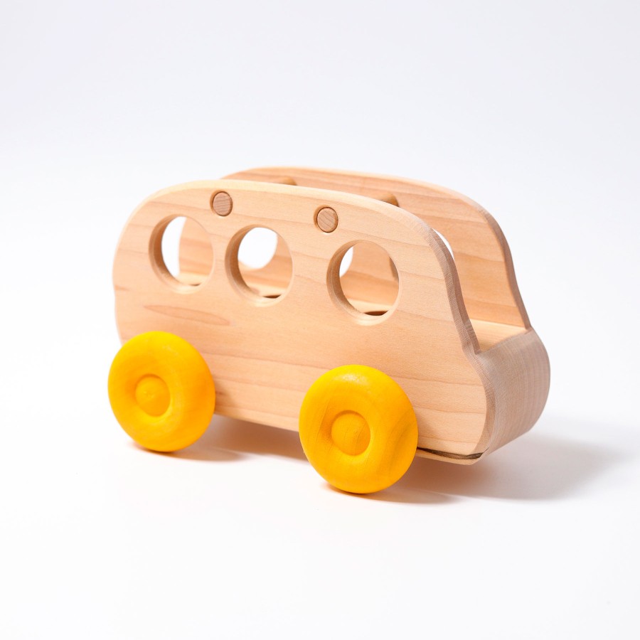 Wooden Cars: Grimm'S | Grimm’s Wooden Toys Wooden Cars: Grimm'S Grimm'S Bus