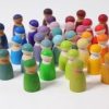 Grimm'S Rainbows & Creative Play | Grimm’s Wooden Toys Grimm'S Rainbows & Creative Play Grimm'S 12 Friends Rainbow