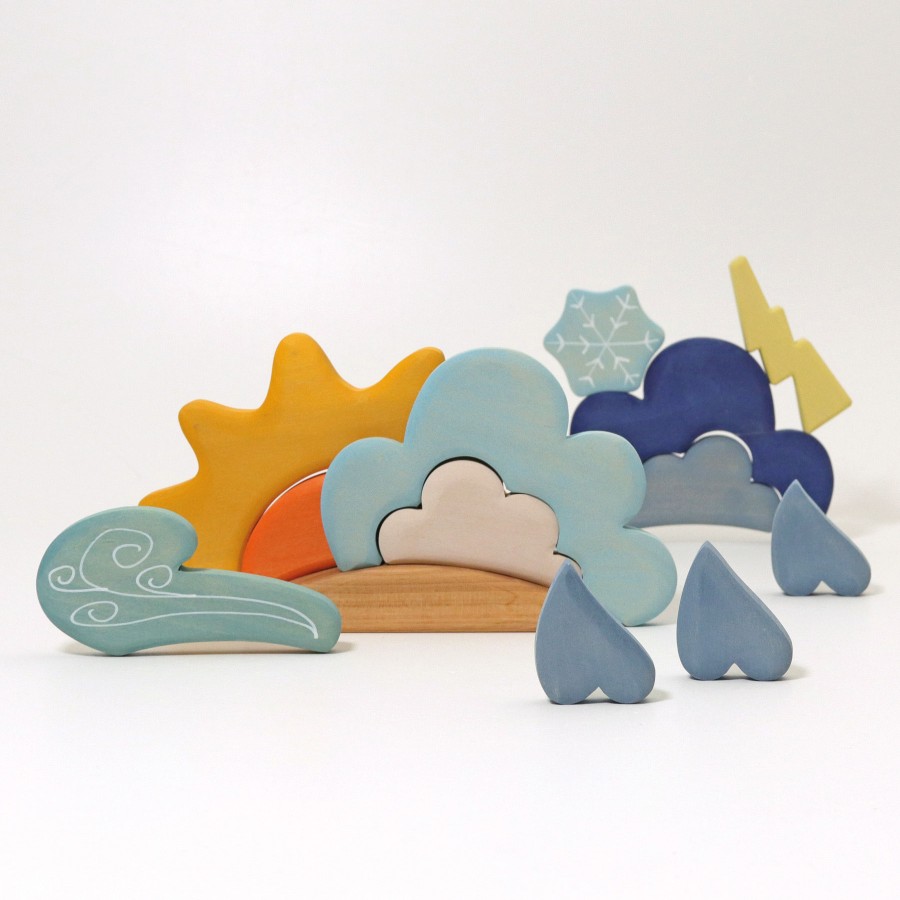 Seasons, Weather, Rhythm Of The Year | Grimm’s Wooden Toys Seasons, Weather, Rhythm Of The Year Grimm'S Building Set Weather