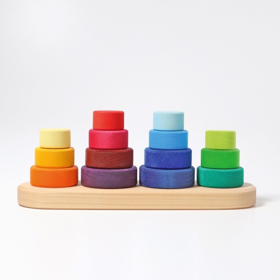 My First Grimm'S | Grimm’s Wooden Toys My First Grimm'S Grimm'S Stacking Fabuto