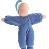 Waldorf Dolls | Grimm’s Wooden Toys Waldorf Dolls Grimm'S Soft Doll Blue