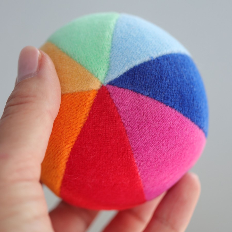 My First Grimm'S | Grimm’s Wooden Toys My First Grimm'S Grimm'S Ball Soft Rainbow