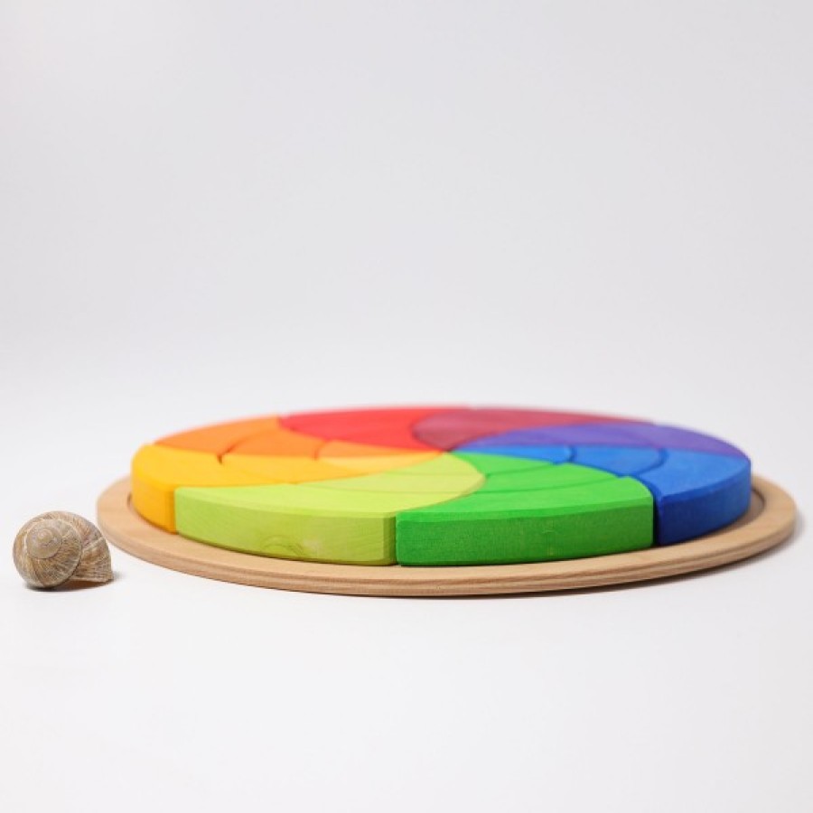 Grimm'S Puzzles | Grimm’s Wooden Toys Grimm'S Puzzles Grimm'S Goethe'S Colour Circle, Large