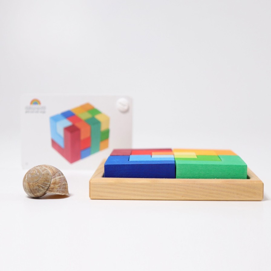 Blocks & Floor Play | Grimm’s Wooden Toys Blocks & Floor Play Grimm'S Creative Set Square