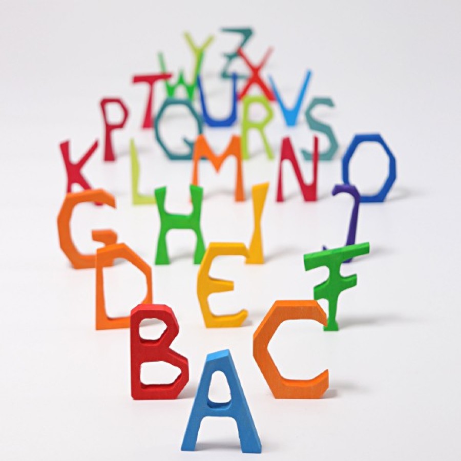 Grimm'S Letters | Grimm’s Wooden Toys Grimm'S Letters Grimm'S Alphabet Complete A-Z