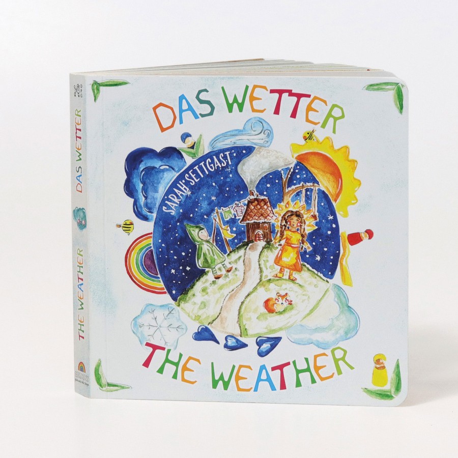 Picture Books | Grimm’s Wooden Toys Picture Books Grimm'S Weather Boardbook