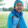 Dressing Up | Sarah’s Silks Dressing Up Sarah'S Silks Cape Reversible Turquoise/Blue