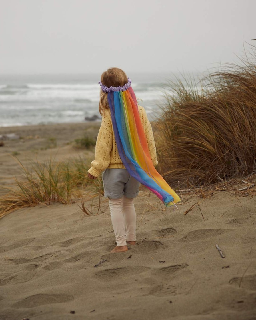 Dressing Up | Sarah’s Silks Dressing Up Sarah Silk Rainbow Veil