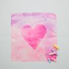 Playsilks & Clips | Sarah’s Silks Playsilks & Clips Sarah'S Silks Mini Playsilk Heart Print Pink