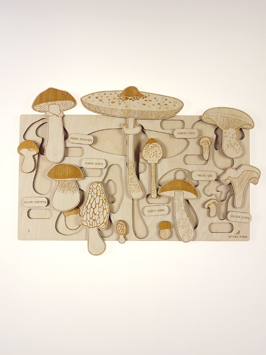 Stuka Puka Layered Puzzles | Stuka Puka Stuka Puka Layered Puzzles Stuka Puka Spring Up Like Mushrooms Puzzle