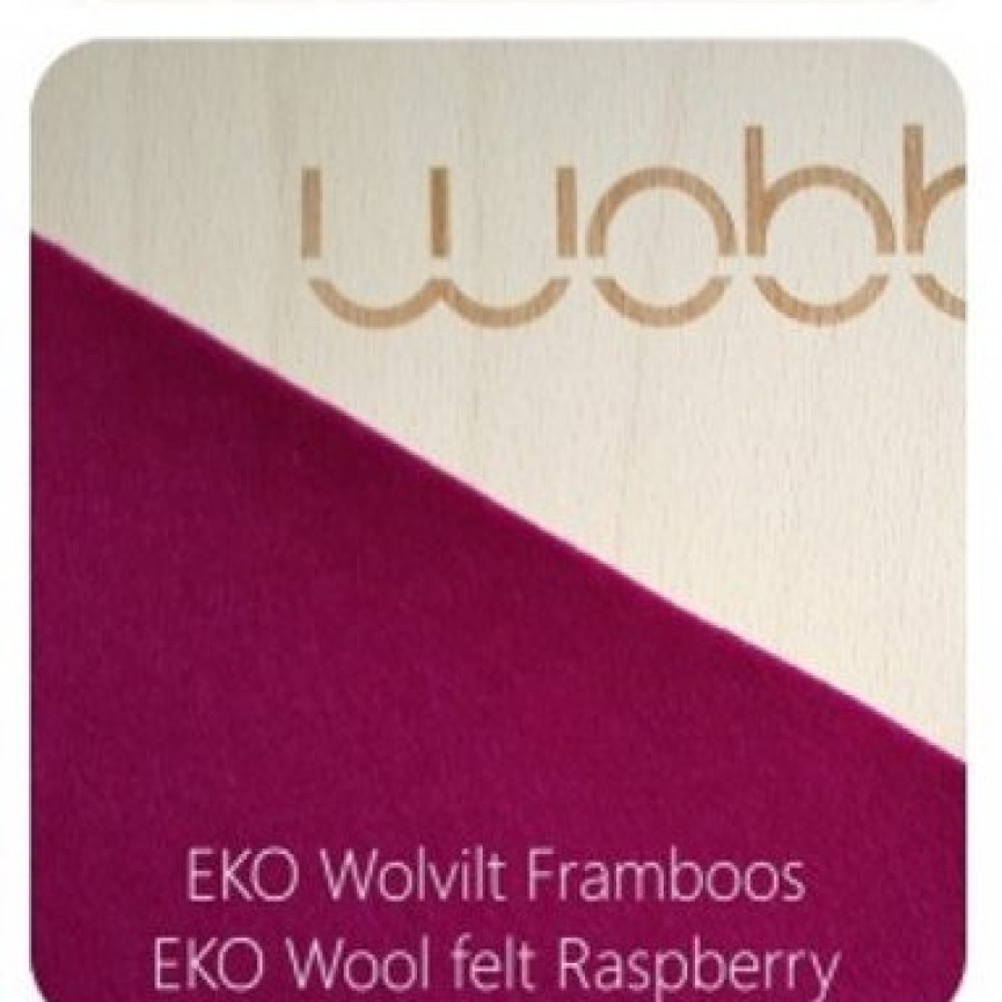 Wobbel Boards | Wobbel Wobbel Boards Wobbel Original With Felt Raspberry