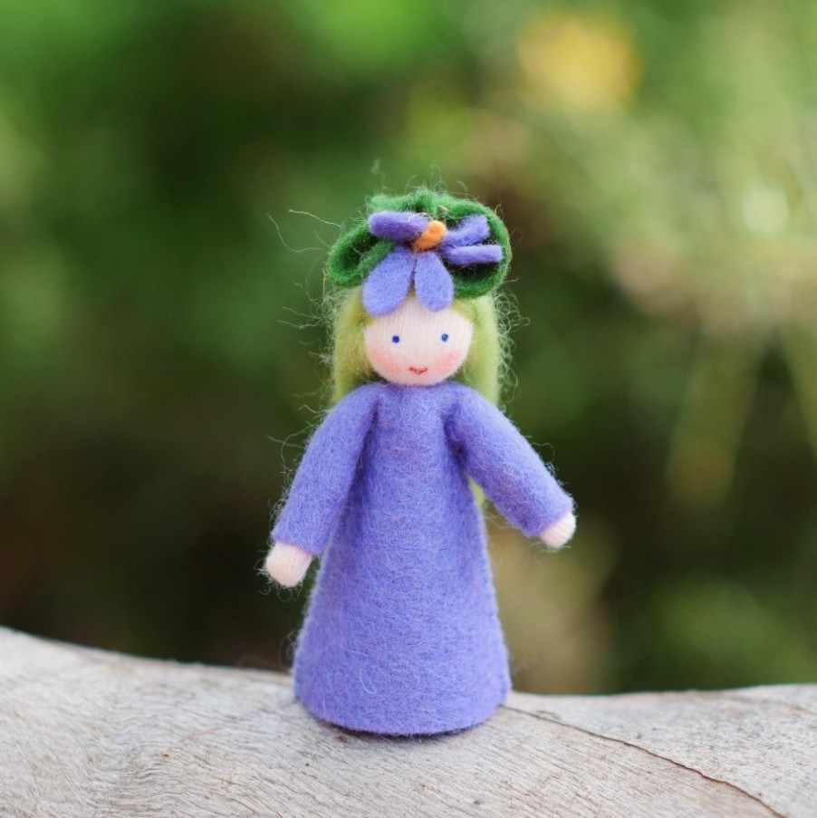 Seasonal Felt Fairies | Ambrosius Seasonal Felt Fairies Ambrosius Flower Fairy Violet