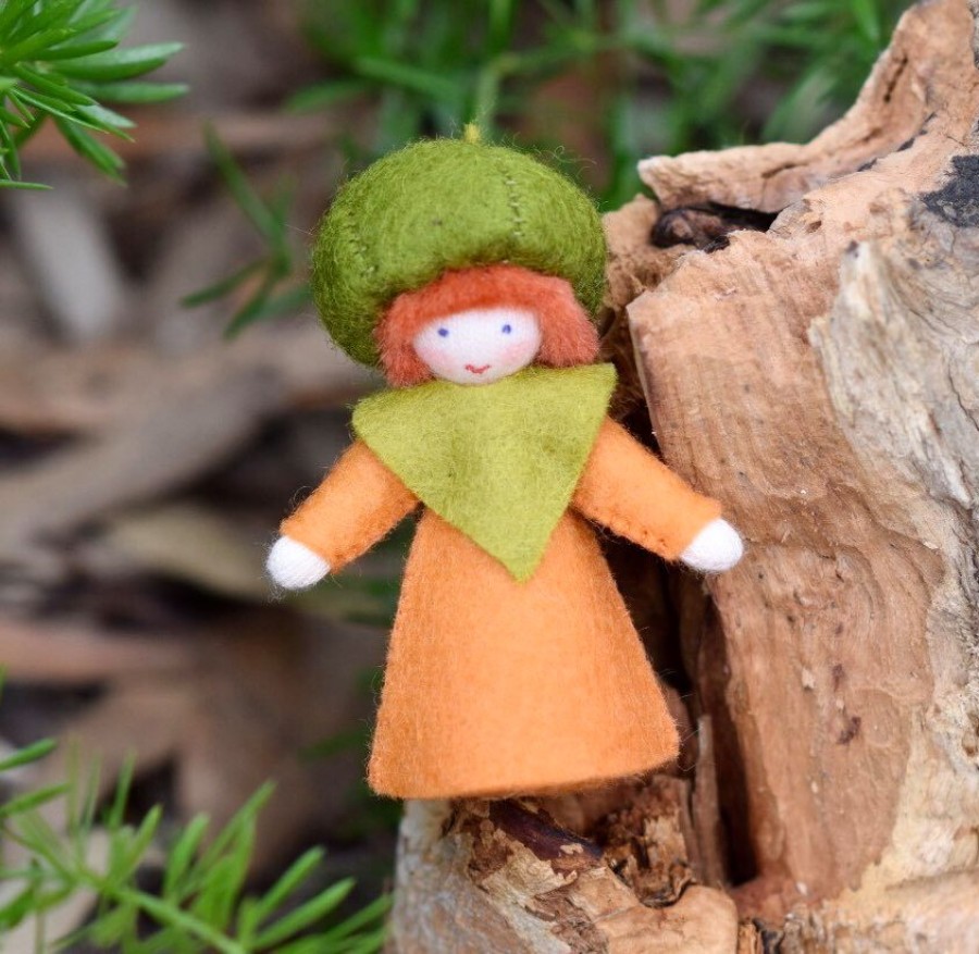 Seasonal Felt Fairies | Ambrosius Seasonal Felt Fairies Ambrosius Flower Fairy Pumpkin Boy