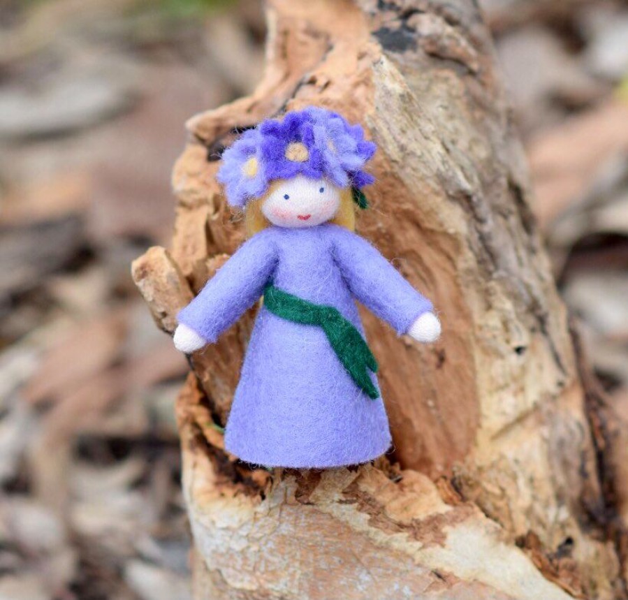 Seasonal Felt Fairies | Ambrosius Seasonal Felt Fairies Ambrosius Flower Fairy Aster