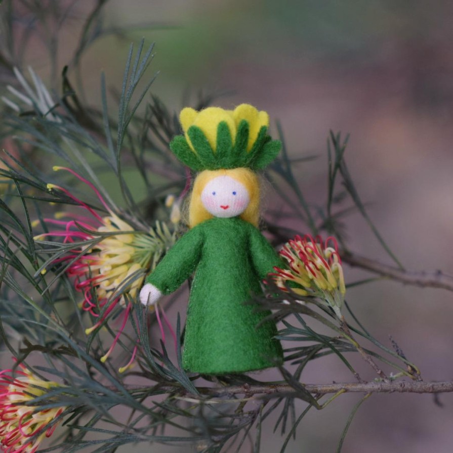 Seasonal Felt Fairies | Ambrosius Seasonal Felt Fairies Ambrosius Flower Fairy Buttercup