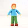 Seasonal Felt Fairies | Ambrosius Seasonal Felt Fairies Ambrosius Doll Son Red Hair