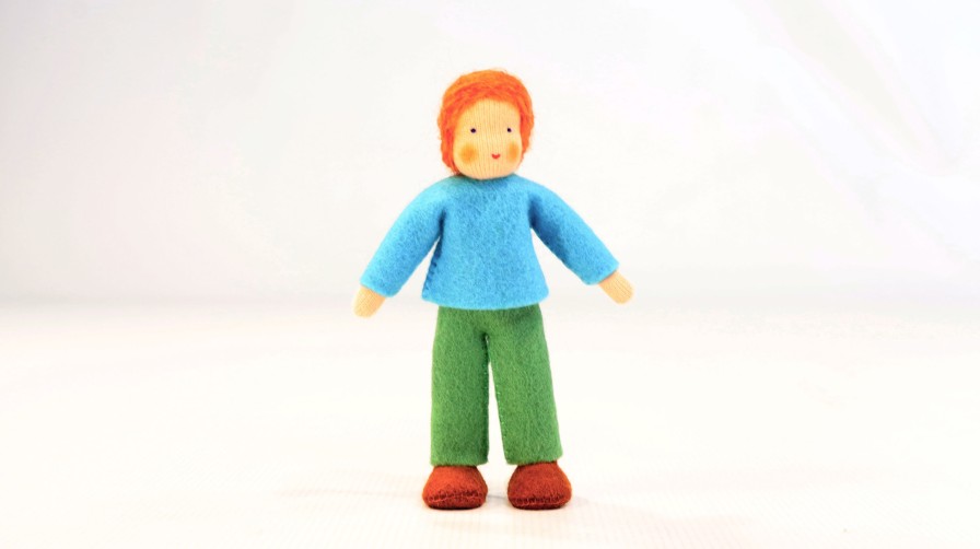 Seasonal Felt Fairies | Ambrosius Seasonal Felt Fairies Ambrosius Doll Son Red Hair