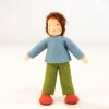 Seasonal Felt Fairies | Ambrosius Seasonal Felt Fairies Ambrosius Doll Son Brown Hair