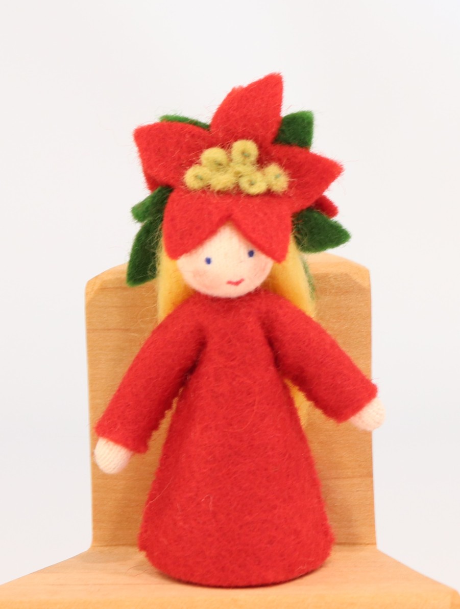 Advent & Christmas | Ambrosius Advent & Christmas Ambrosius Christmas Decoration Poinsetta Girl