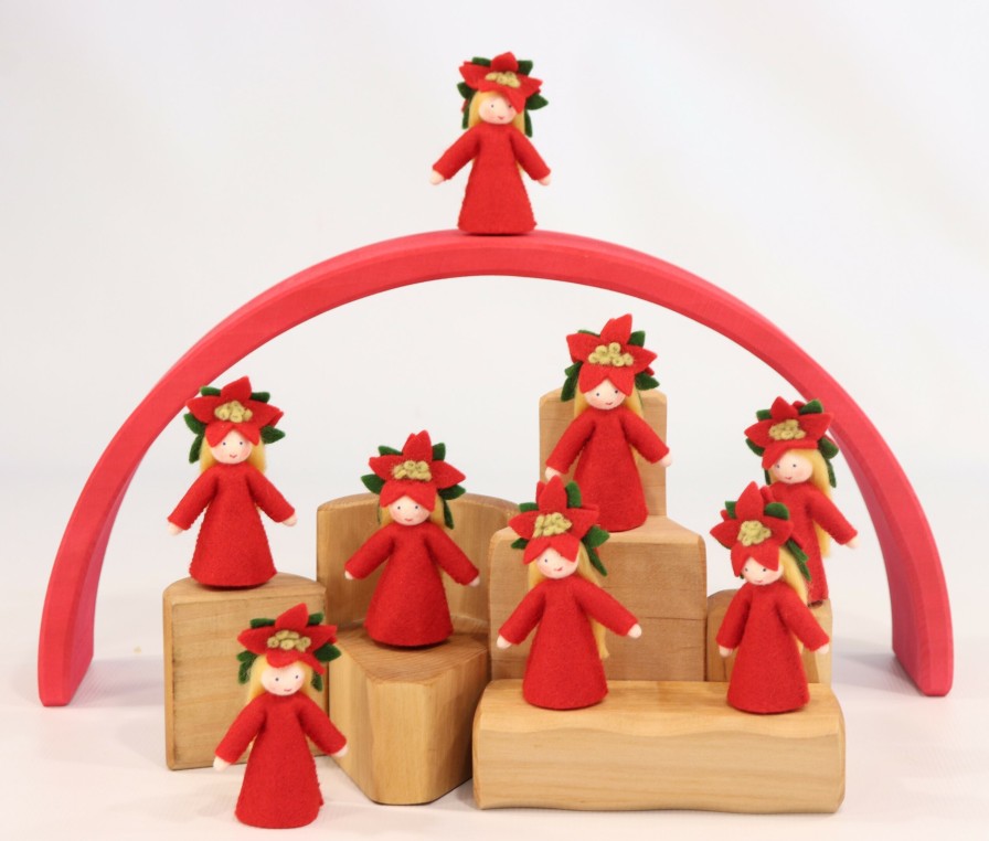 Advent & Christmas | Ambrosius Advent & Christmas Ambrosius Christmas Decoration Poinsetta Girl