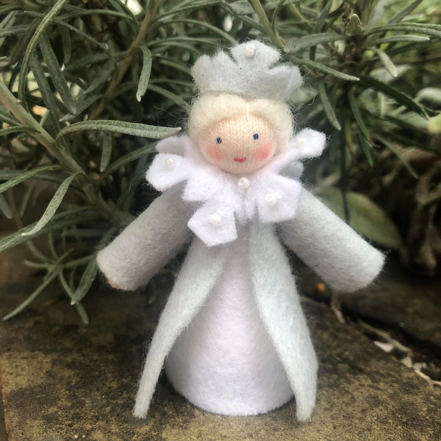 Seasonal Felt Fairies | Ambrosius Seasonal Felt Fairies Ambrosius Flower Fairy Queen Winter