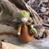 Seasonal Felt Fairies | Ambrosius Seasonal Felt Fairies Ambrosius Flower Fairy Hazelnut