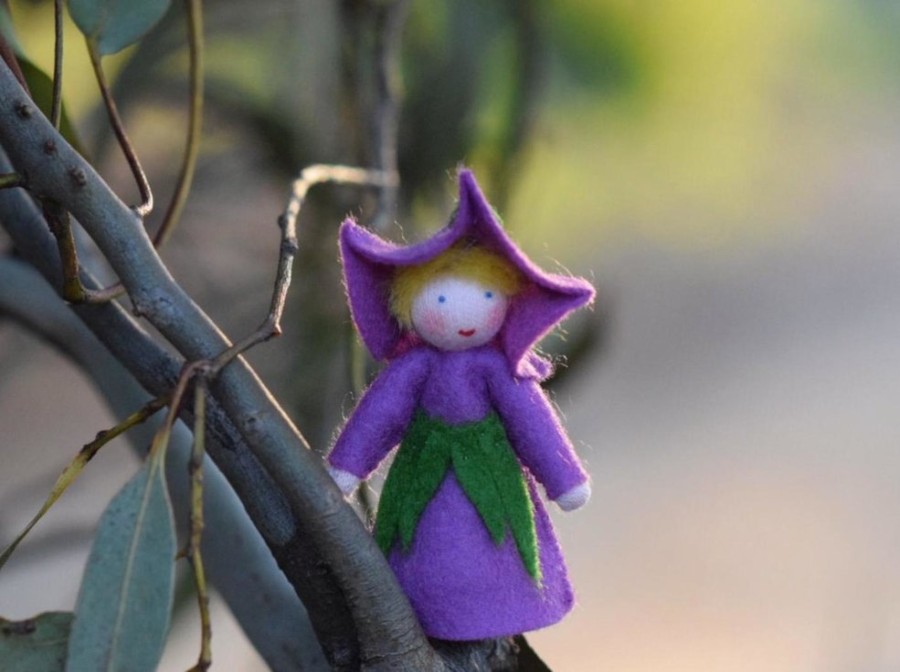 Seasonal Felt Fairies | Ambrosius Seasonal Felt Fairies Ambrosius Flower Fairy Morning Glory