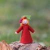 Seasonal Felt Fairies | Ambrosius Seasonal Felt Fairies Ambrosius Flower Fairy Redcurrant