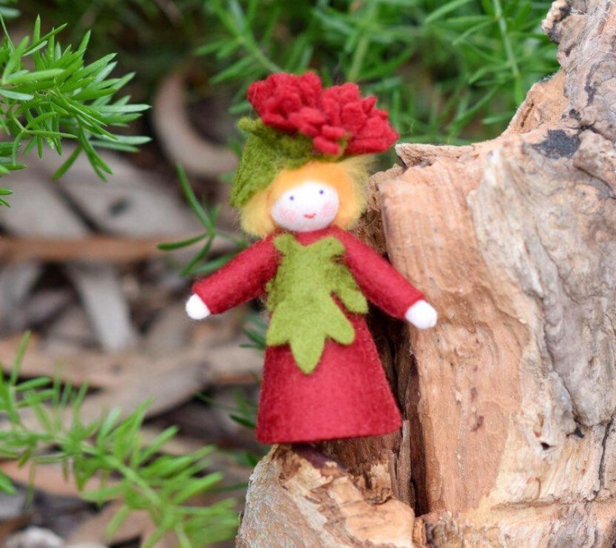 Seasonal Felt Fairies | Ambrosius Seasonal Felt Fairies Ambrosius Flower Fairy Michaelmas Daisy Boy