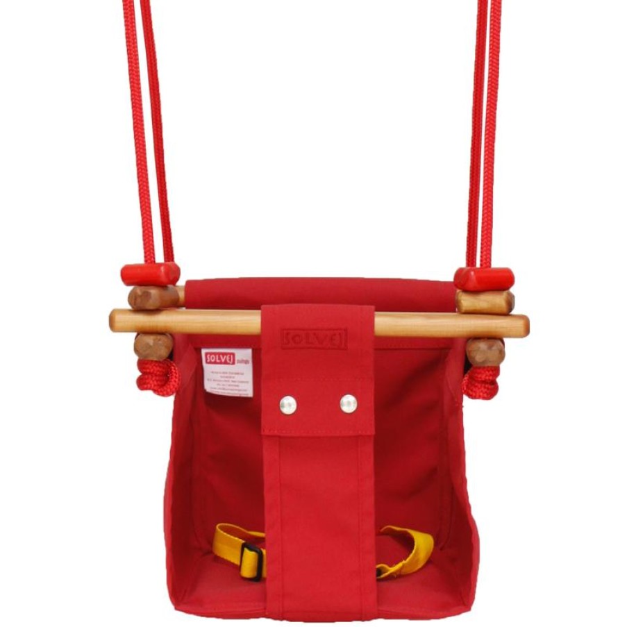 Swings | Solvej Swings Solvej Baby Swing Red