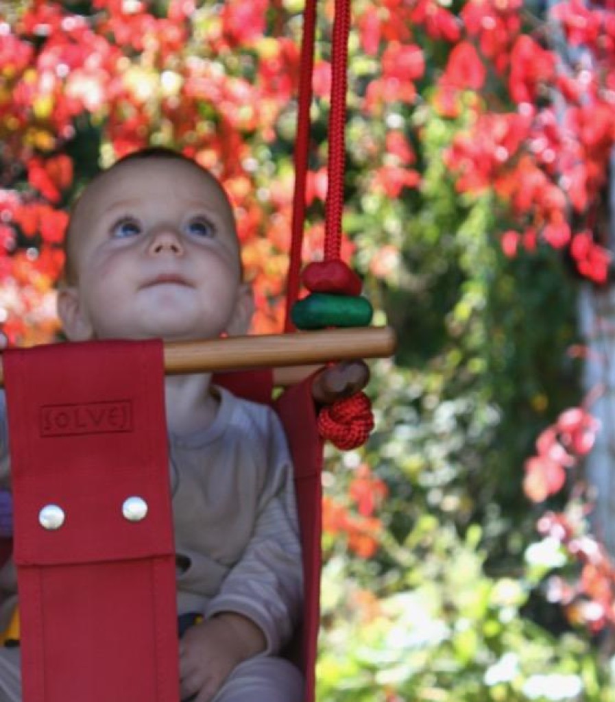 Swings | Solvej Swings Solvej Baby Swing Red