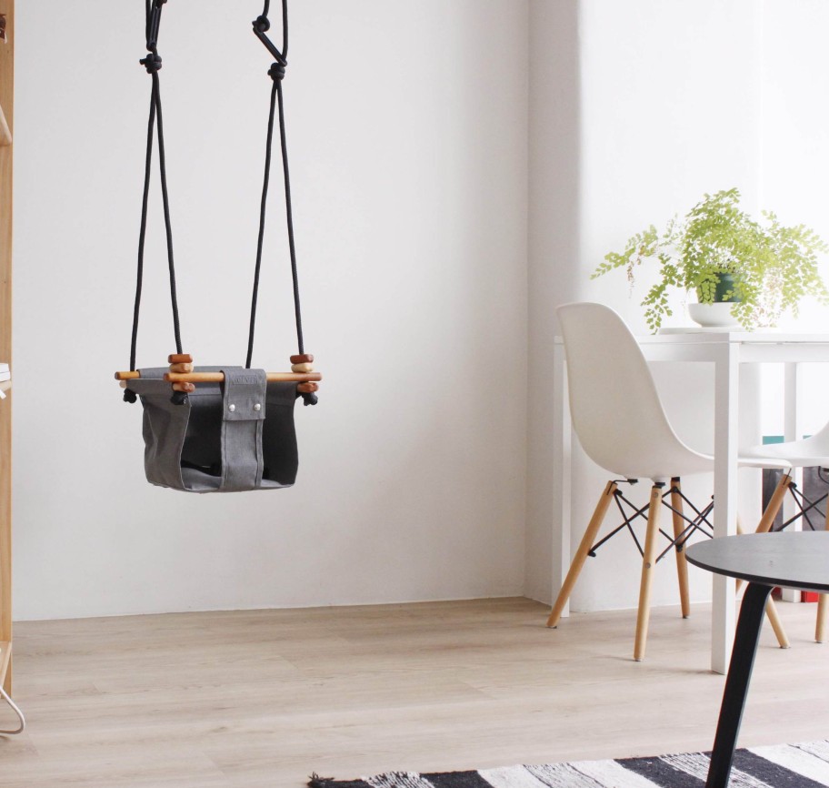 Swings | Solvej Swings Solvej Baby Swing Smokey Grey